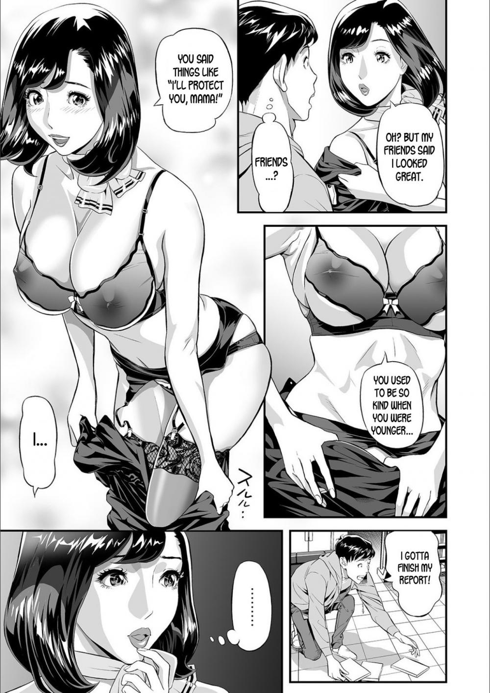 Hentai Manga Comic-Mama Moe ~That Time When I Followed My Mom~-Read-3